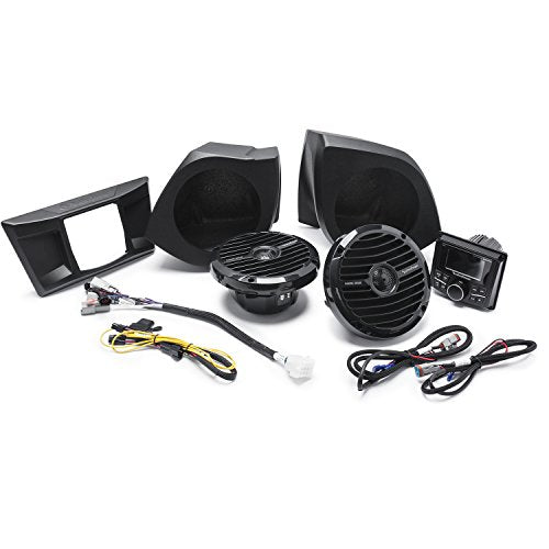 Rockford Fosgate YXZ-STAGE3 400 Watt Amplified Stereo, Front Speaker and Subwoofer Kit for Select 2016-2021 Yamaha YXZ Models Rockford Fosgate YXZ-STAGE3 400 Watt Amplified Stereo, Front Speaker and Subwoofer Kit for Select 2016-2021 Yamaha YXZ Models